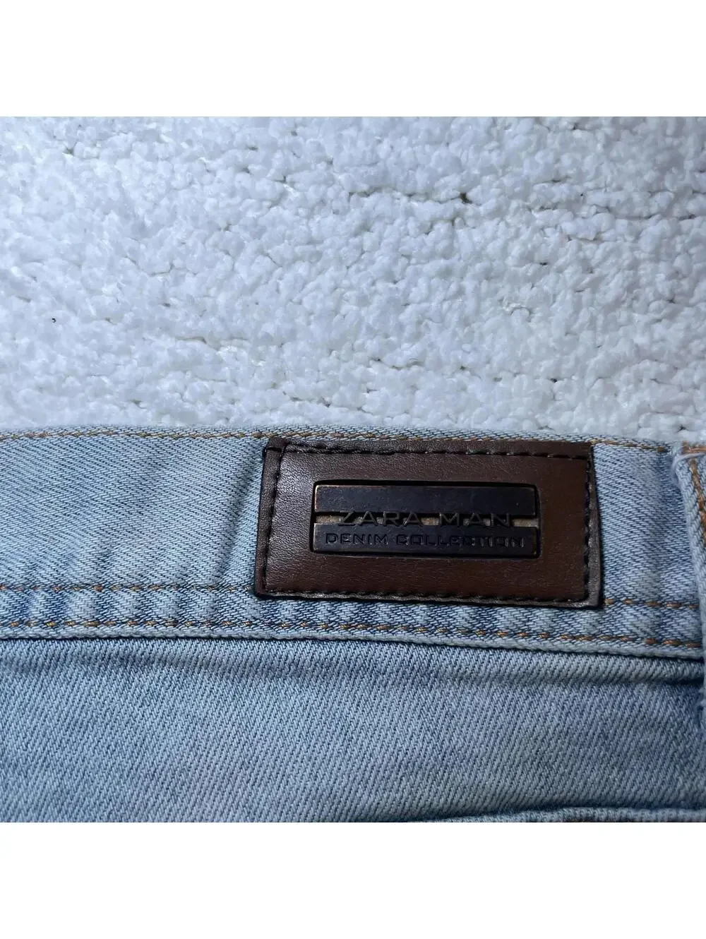 ZARA MAN Denim Collect Jeans Size 32x32 Stone Wash Denim Skinny Fit